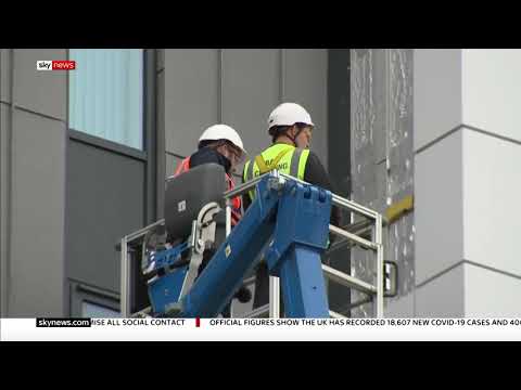 Ministers urged to act as flat owners forced to pay for cladding removal - Sky News - 1/2/21