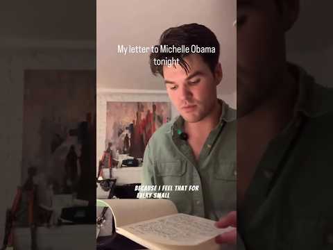 His Message To Michelle Obama Has People Emotional ❤️ #MichelleObama #Politics #News