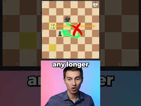 Rook vs Pawn Endgame TRICK You Must Know