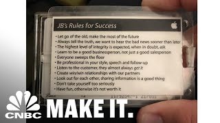 Former Apple Employee Shows 11 'Rules For Success' From His Former Apple Boss | CNBC Make It.