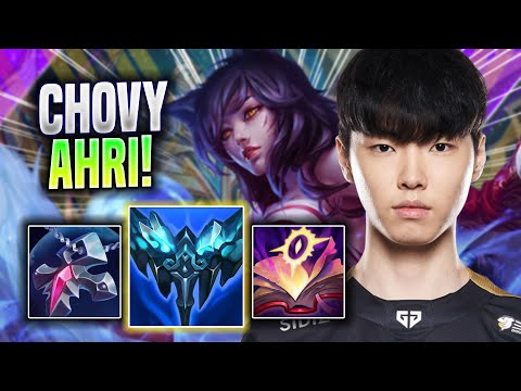CHOVY PERFECT GAME WITH AHRI! - GEN Chovy Plays Ahri MID vs Sylas!