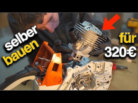 Verbotene Motorsäge?! MS 660 selber bauen aus 100 China-Teilen!
