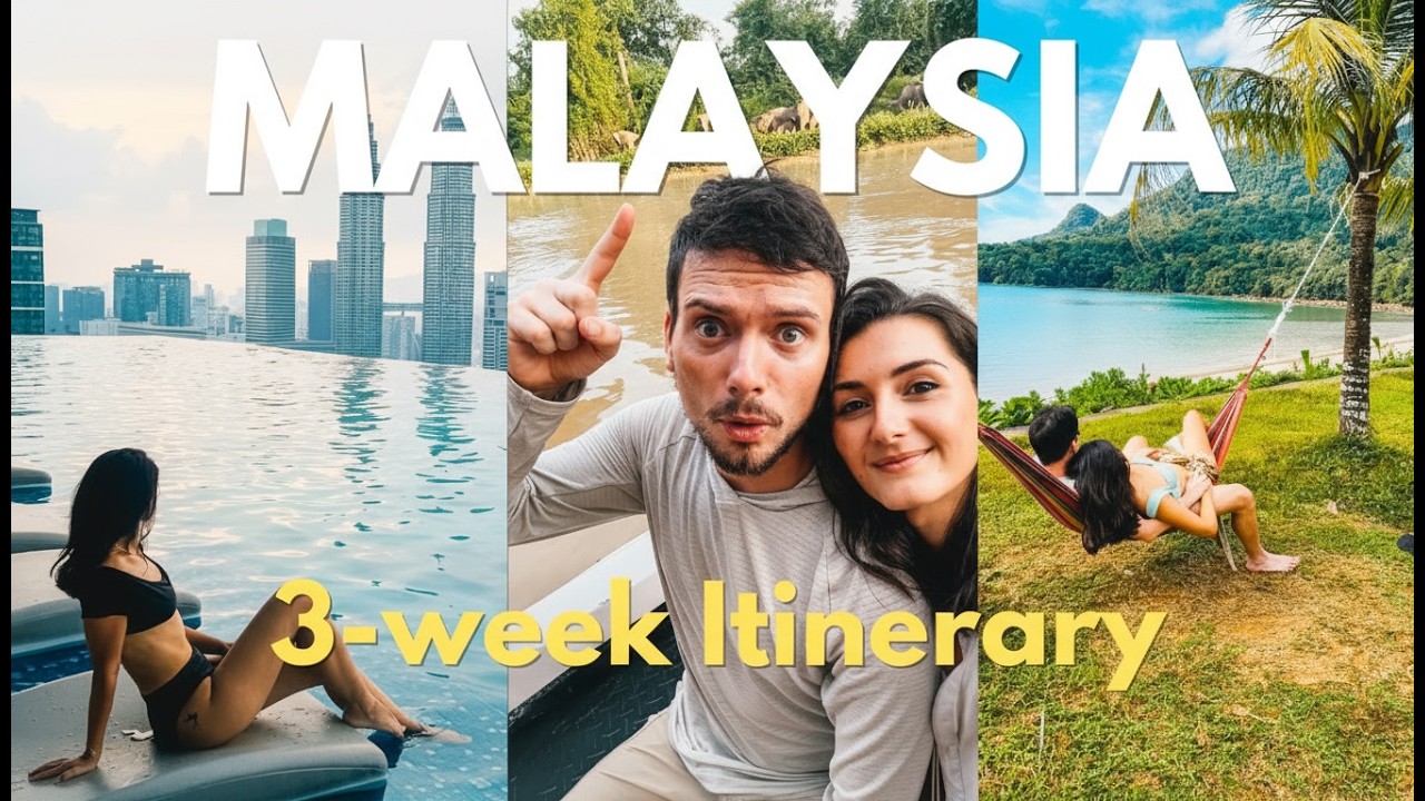 Ultimate 3-Week Malaysia & Borneo Itinerary | Beaches, Jungles & Wildlife!