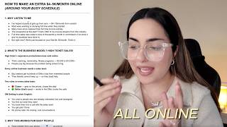 how to make an extra $4-5k every month around a busy schedule (FULL BREAKDOWN)
