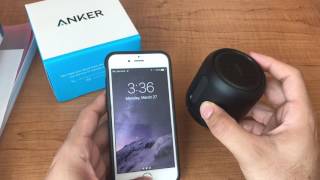Anker SoundCore mini Bluetooth Speaker - Review(Bestseller under $30)(15 hour battery life!)