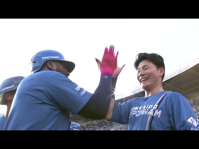 【1回表】頼れる主砲の一発!! ファイターズ・レイエス ライトへ先制のグランドスラム!! 2025年7月9日 千葉ロッテマリーンズ 対 北海道日本ハムファイターズ