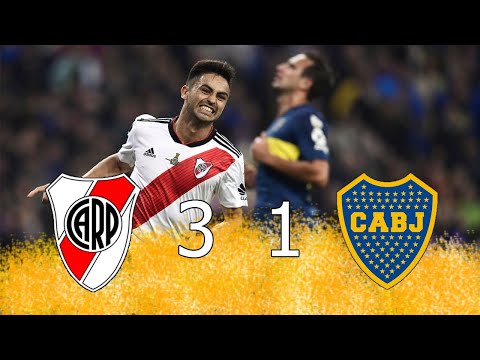 River 3 vs Boca 1 - Final Copa Libertadores 2018 (Vuelta) - Partido Completo HD