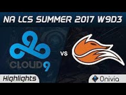 C9 vs FOX Highlights Game 2 NA LCS Summer 2017 Cloud9 vs Echo Fox by Onivia