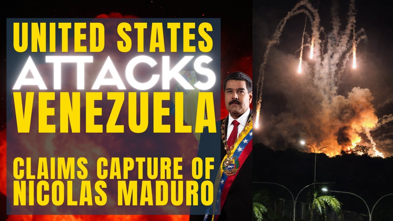 USA Starts War With Venezuela. Bombing Campaign. Maduro Reportedly Captured.
