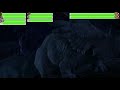 Dinosaur 2000 Cave Fight With Healthbars