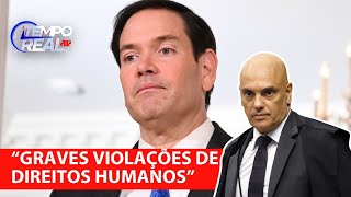 Marco Rubio justifica sanções a Moraes ‘abusou de sua autoridade’