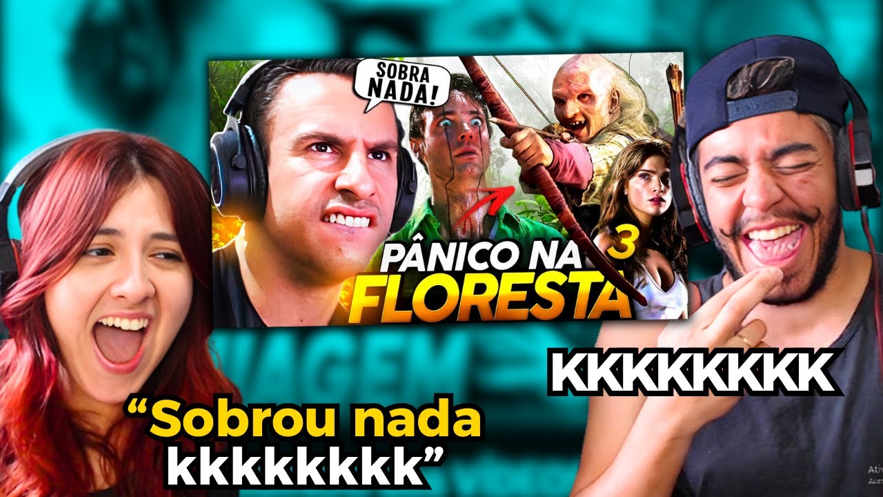 SUPER XANDÃO ASSISTINDO PÂNICO NA FLORESTA 3 | BETAS PASSANDO MAL | REACT