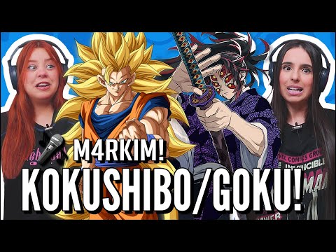 HASHIRAS X KOKUSHIBOU (Kimetsu no Yaiba) E GOKU (Dragon Ball Z) - M4RKIN (JOVENS REAGEM)
