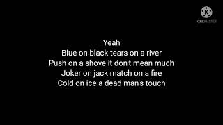 Five Finger Death Punch Blue on black lyrics