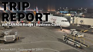 Download lagu Air Canada Rouge Trip Report - Business Class / Premium Rouge on an Airbus A321 - YYZ to YYT mp3