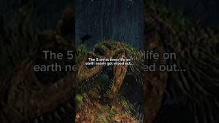Life on earth nearly ended multiple times… #prehistoric #dinosaur
