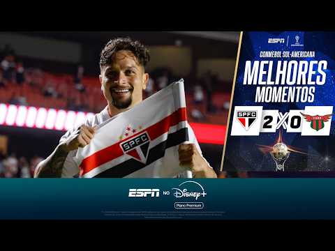 Gols e lances de São Paulo x Boston River