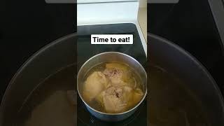 How to boil chicken thighs