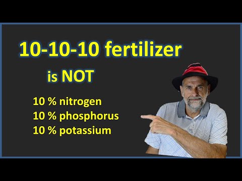 NPK Fertilizer Numbers - what they really mean