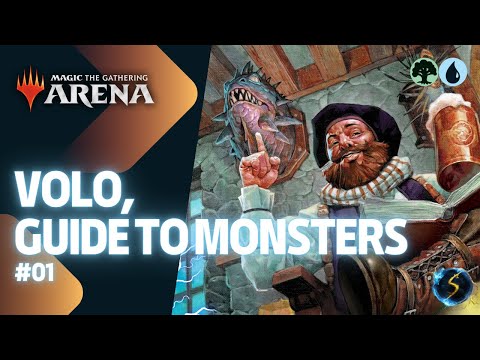 It's Showtime: Volo, Guide to Monsters 🌲💧 #01 - MTG Arena - Historic Brawl