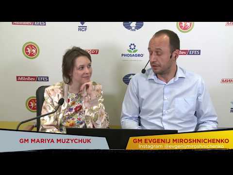 2019 Women's Candidates. Round 14. Mariya Muzychuk on her victory vs Goryachkina.
