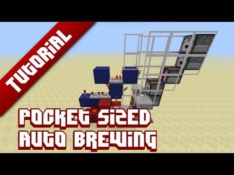 CodeCrafted - Minecraft Tutorial: Pocket sized automatic brewing [1.5]