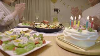 ファミリーホームの家づくり「誕生日パーティー」篇