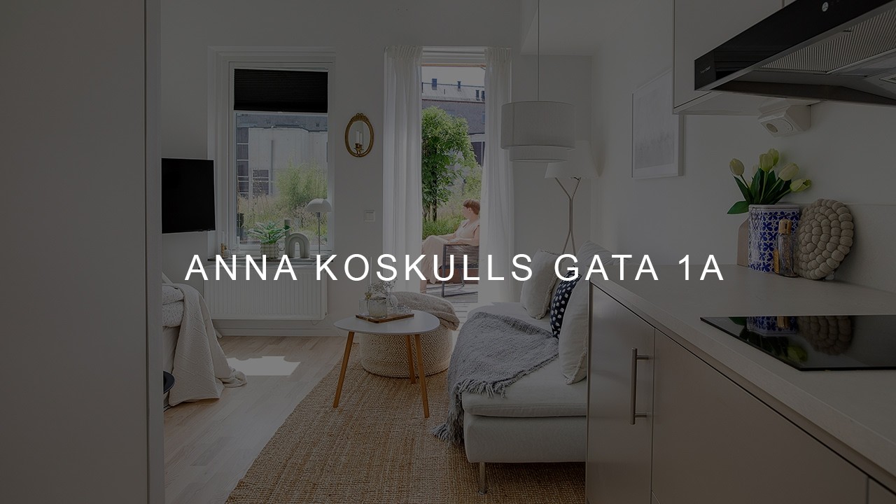 1 rum Lägenhet på Anna Koskulls gata 1A Trummens Strand Växjö kommun - video