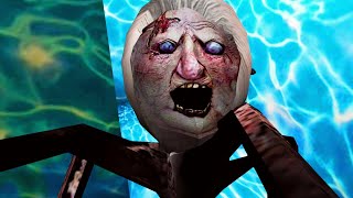 Granny Game Horror Escape Gameplay | Granny Underwater Mod House Ep01