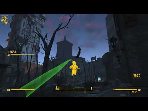Fallout 4 Modded, Zombie World gameplay pt74  Too mcuh lockpicking