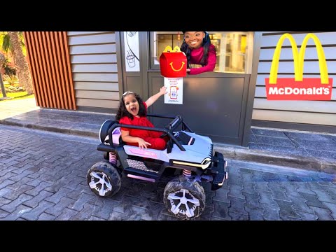 Je suis parti au McDonald avec ma petite voiture 🚗