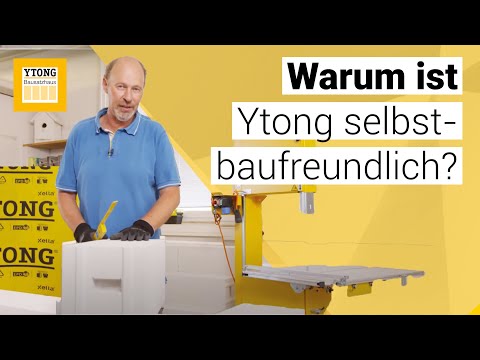 Frag Ytong Bausatzhaus: Warum ist Ytong selbstbaufreundlich und wie werden die Steine verarbeitet?