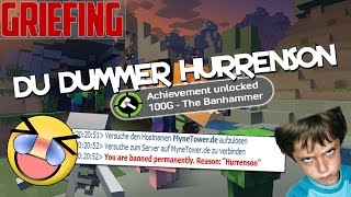 DDoS Drohung und ich bin ein "Hurrenson"!? | SafeGriefer