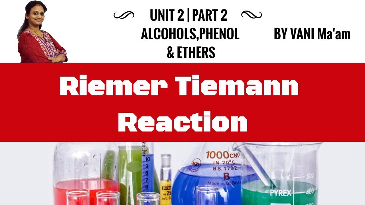 12.2| Riemer Tiemann Reaction| ALCOHOLS,PHENOL & ETHERS |chemistry cbse XII |tricks