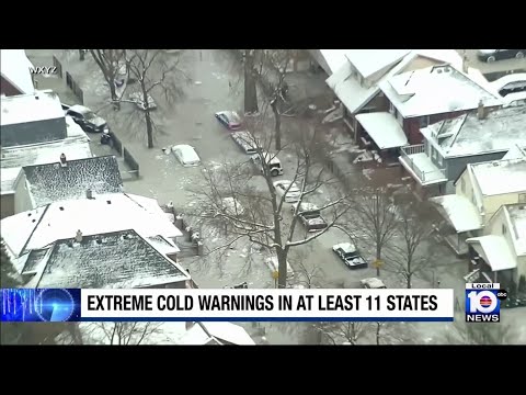 New storm drops heavy snow in the Great Plains
