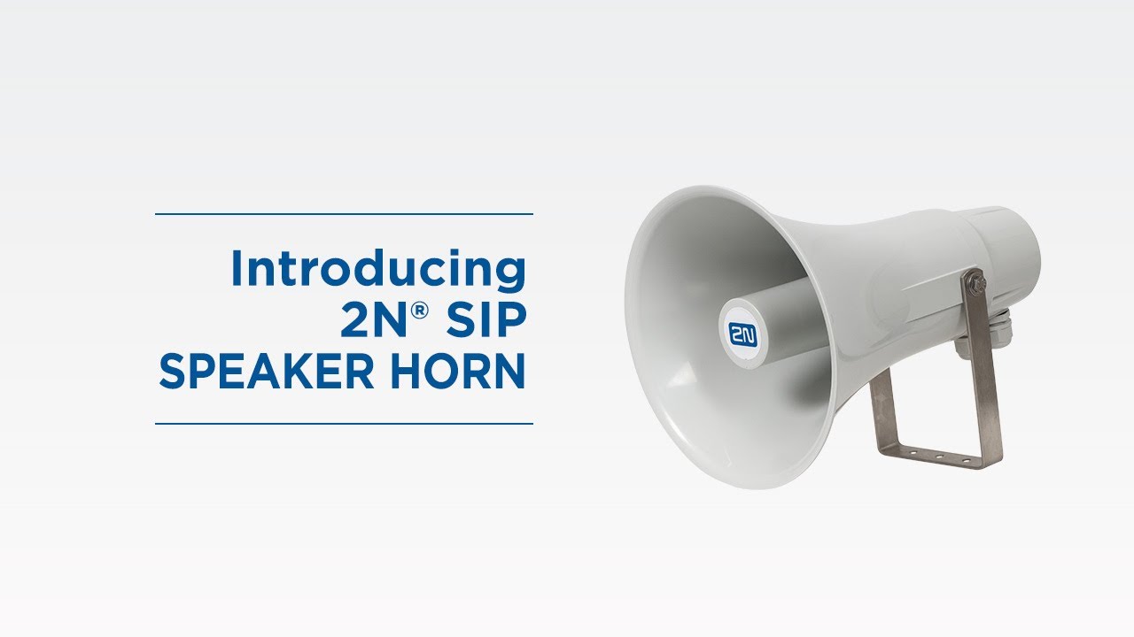 2N Netzwerklautsprecher SIP Speaker Horn