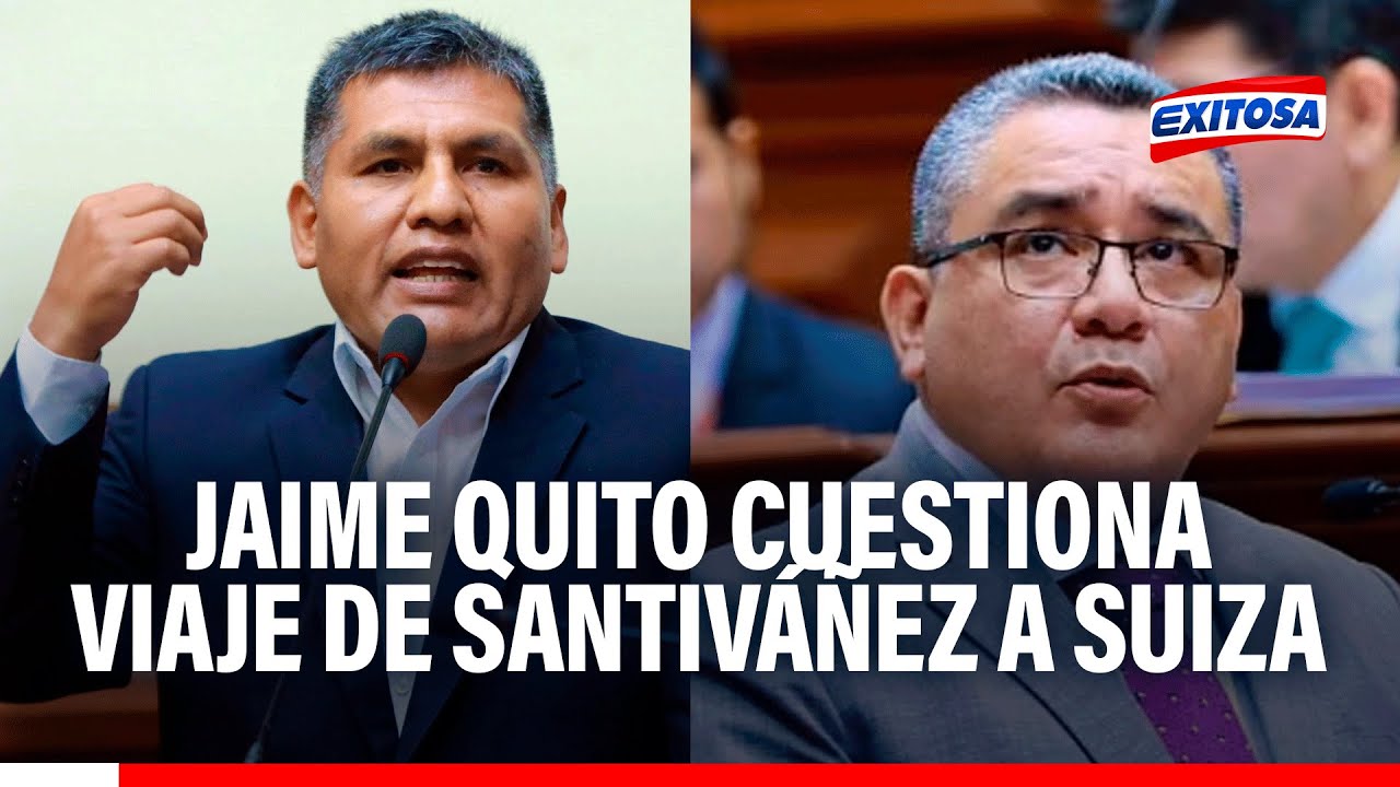 🔴🔵 Congresista Jaime Quito opina sobre Gino Ríos, Delia Espinoza y Juan José Santiváñez