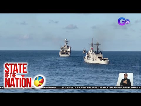 Mga barko ng Pilipinas, Amerika, at France, sanib-puwersang nagpatrolya sa Sulu Sea SONA