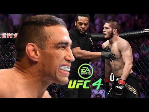 KHABIB VS FABRICIO WERDUM | UFC 4 | EA SPORTS UFC 4 | MMA FIGHT