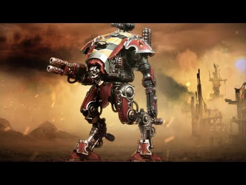 3 ARMIGER PATTERN KNIGHTS vs PRIMARCH MORTARION! - WARHAMMER 40,000