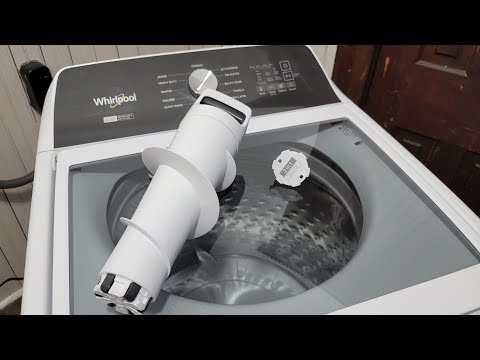 How to Remove Whirlpool 2-in-1 Agitator, Plate Cap and Impeller - W11614636,  W11510462, W11510461