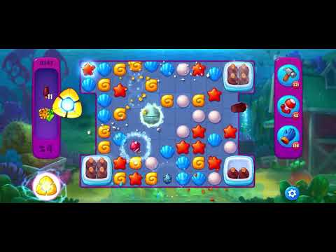 Fishdom Very Hard level 11242 no boosters フィッシュダム ベリーハード