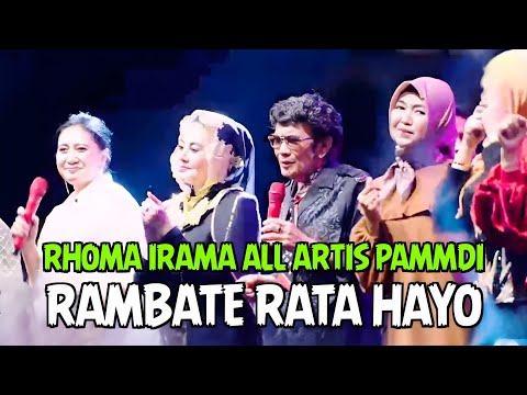 RHOMA IRAMA ALL ARTIS PAMMDI - RAMBATE RATA HAYO _ KONSER PAMMDI BERSAMA ADELEA GROUP