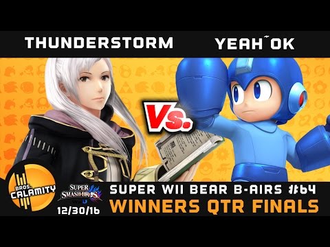 WBB #64 | Thunderstorm (Robin) vs Yeah~OK (Mega Man) - Winners Qtr Finals - Smash 4 Singles