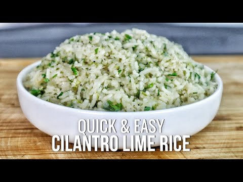 Perfect Cilantro Lime Rice Better Than Chipotle