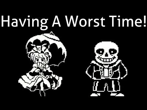 Having A Worst Time! - Reacting To The Undertale DDD Genocide Sans & Yukrai Vs. Chara Fight