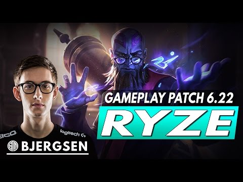 295. TSM Bjergsen RYZE vs CASSIOPEIA MID - November 11th, 2016 - PreSeason 7 Patch 6.22