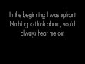 If I Leave - A Day to Remember (Lyrics) HD