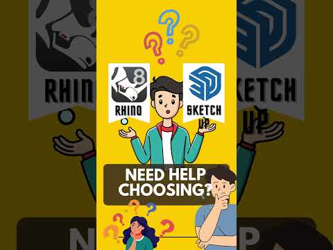 Rhino vs. SketchUp: Which One is Right for You? | Architecture Software Comparison