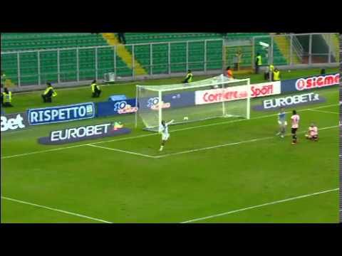Palermo 2-1 Novara 30/11/2013 2013-14 - 16°